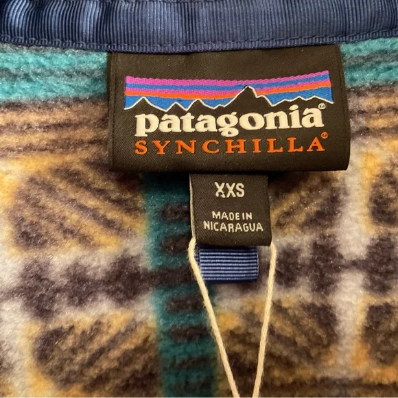 Patagonia Lightweight Synchilla Snap T Fleece Pullover Snow Beam - NWT - XXS